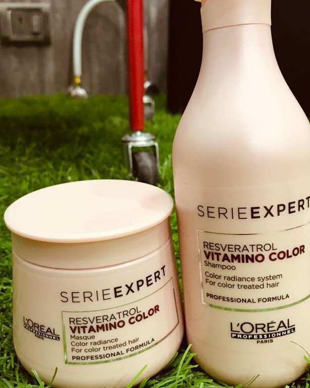 Buy L'OREAL PROFESSIONNEL SERIES EXPERT RESVERATROL VITAMINO COLOR SHAMPOO  - 300 ML Online & Get Upto 60% OFF at PharmEasy